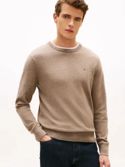 Tommy Hilfiger Neulepuserot|Kaikki Neuleet>miesten neulepusero PIMA ORG CTN CASHMERE CREW NECK,
