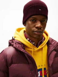 Tommy Hilfiger Pipot|Kaikki Päähineet>miesten pipo, TH FLAG PIMA COTTON BEANIE