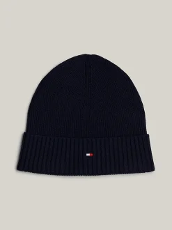 Tommy Hilfiger Pipot|Kaikki Päähineet>miesten pipo, TH FLAG PIMA COTTON BEANIE