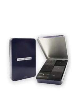 Tommy Hilfiger Sukat|Kaikki Asusteet>miesten sukat TH MEN SOCK 6P TIN GIFT BOX BIRDEYE,