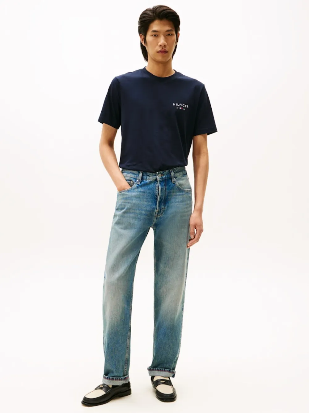 Tommy Hilfiger T-Paidat|Kaikki Paidat>miesten t-paita Brand Love Small Hilfiger Tee,