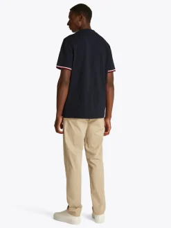 Tommy Hilfiger T-Paidat|Kaikki Paidat>miesten t-paita, GLOBAL STRIPE CUFF TEE