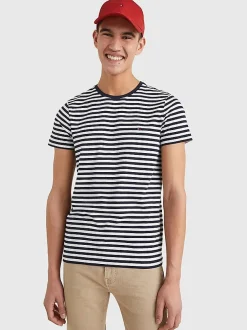 Tommy Hilfiger T-Paidat|Kaikki Paidat>Miesten T-paita STRECH SLIM FIT TEE-VTT