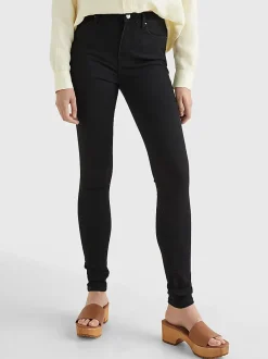 Tommy Hilfiger Kaikki Housut Ja Farkut|Farkut>Naisten Farkut, TH FLEX HARLEM U SKINNY HW BLACK