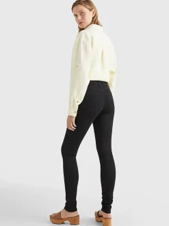 Tommy Hilfiger Kaikki Housut Ja Farkut|Farkut>Naisten Farkut, TH FLEX HARLEM U SKINNY HW BLACK