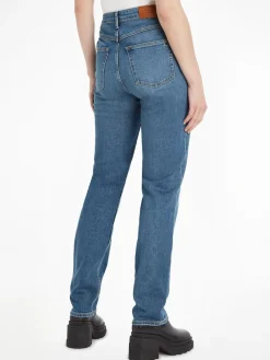 Tommy Hilfiger Farkut|Kaikki Housut Ja Farkut>Naisten Farkut, CLASSIC STRAIGHT RW MEL Indigo