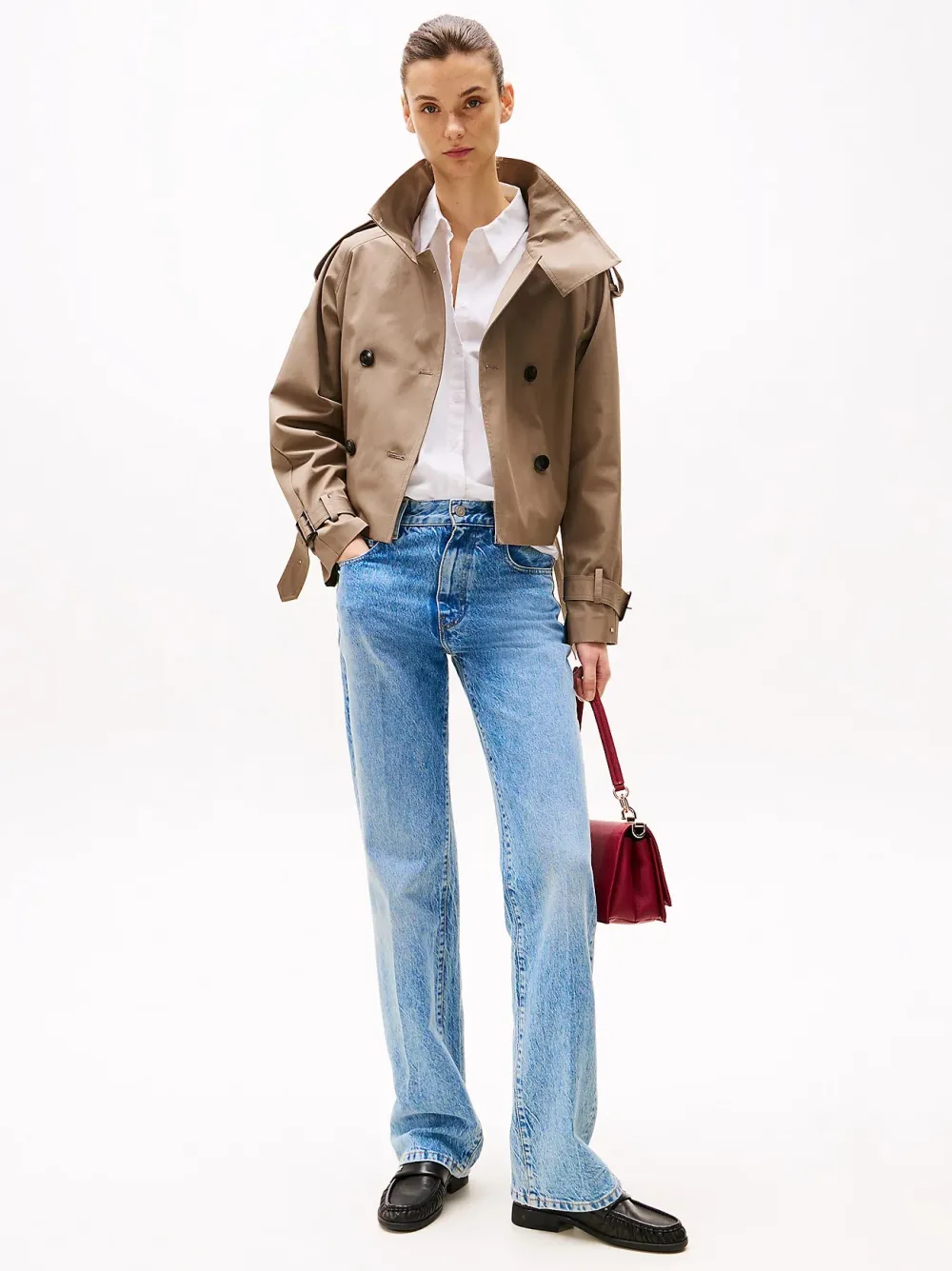 Tommy Hilfiger Farkut|Kaikki Housut Ja Farkut>naisten farkut, RELAXED BOOTCUT HW ALI Indigo