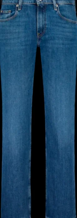 Tommy Hilfiger Farkut|Kaikki Housut Ja Farkut>naisten farkut, CLASSIC STRAIGHT RW MID BLUE Indigo