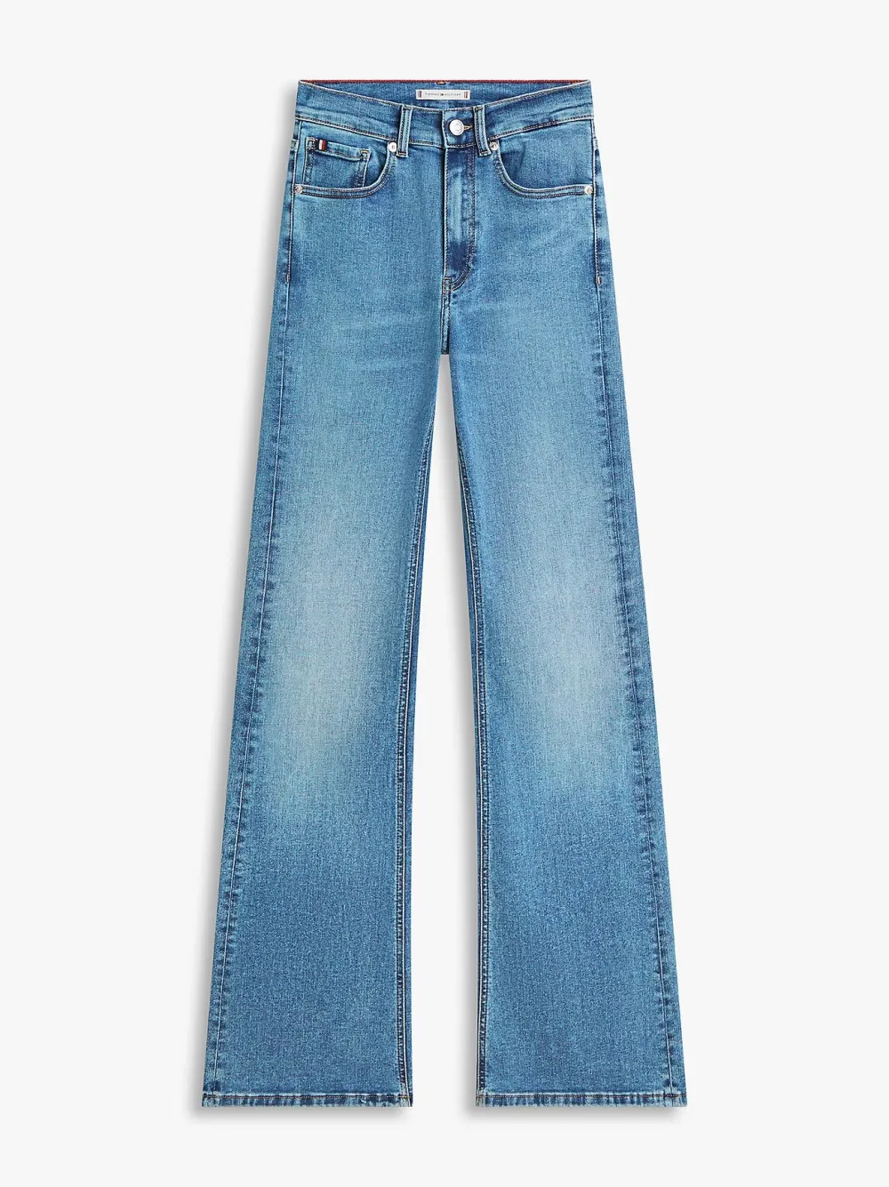 Tommy Hilfiger Farkut|Kaikki Housut Ja Farkut>naisten farkut DNM Finn Flare RW, sininen