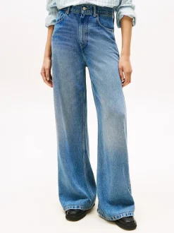 Tommy Hilfiger Farkut|Kaikki Housut Ja Farkut>naisten farkut, LANA WIDE LWG Indigo