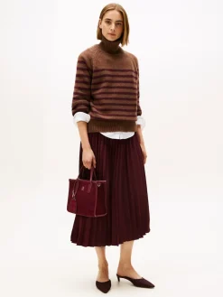 Tommy Hilfiger Hameet|Kaikki Mekot Ja Hameet>naisten hame, FLUID PLEATED PULL ON MIDI SKIRT