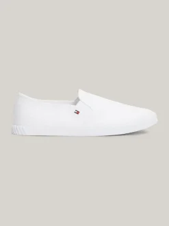 Tommy Hilfiger Tennarit Ja Lenkkarit|Kaikki Kengät>naisten kengät, CANVAS SLIP-ON SNEAKER