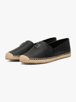 Tommy Hilfiger Sandaalit|Kaikki Kengät>naisten kengät, TH LOGO LEATHER ESPADRILLE