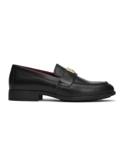 Tommy Hilfiger Korkokengät|Kaikki Kengät>naisten kengät, TH LEATHER CLASSIC LOAFER