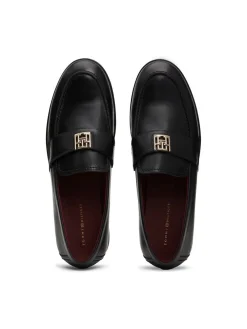 Tommy Hilfiger Korkokengät|Kaikki Kengät>naisten kengät, TH LEATHER CLASSIC LOAFER