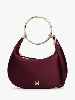 Tommy Hilfiger Laukut|Kaikki Asusteet>naisten laukku TH BRIGHT BRACELET HOBO SATIN,