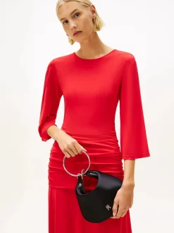 Tommy Hilfiger Laukut|Kaikki Asusteet>naisten laukku TH BRIGHT BRACELET HOBO SATIN,