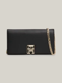 Tommy Hilfiger Lompakot|Kaikki Asusteet>naisten lompakko, TH RESET LRG FLAP W CHAIN