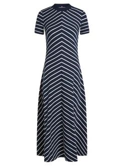 Tommy Hilfiger Mekot|Kaikki Mekot Ja Hameet>naisten mekko, MODERN F&F MIDI DRESS