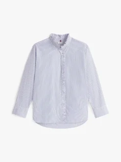 Tommy Hilfiger Paitapuserot|Kaikki Paidat>naisten paitapusero POPLIN RUFFLE SHIRT,