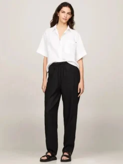 Tommy Hilfiger Paitapuserot|Kaikki Paidat>naisten pellavapaita, LINEN SS SHIRT