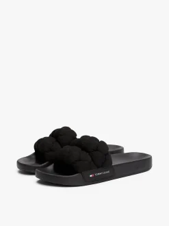 Tommy Hilfiger Sandaalit|Kaikki Kengät>naisten sandaalit, TJW BRAIDED SLIDE