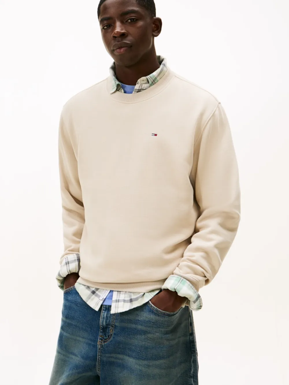 Tommy Jeans Collegepaidat|Kaikki Paidat>miesten collegepaita Reg S Flag Crew,