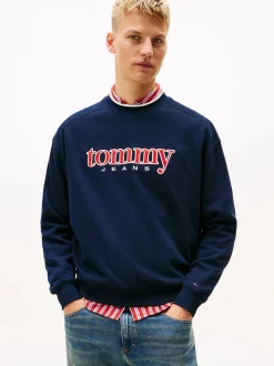 Tommy Jeans Collegepaidat|Kaikki Paidat>miesten collegepaita TJM 90S TEXTURE GRAPHIC CREW,