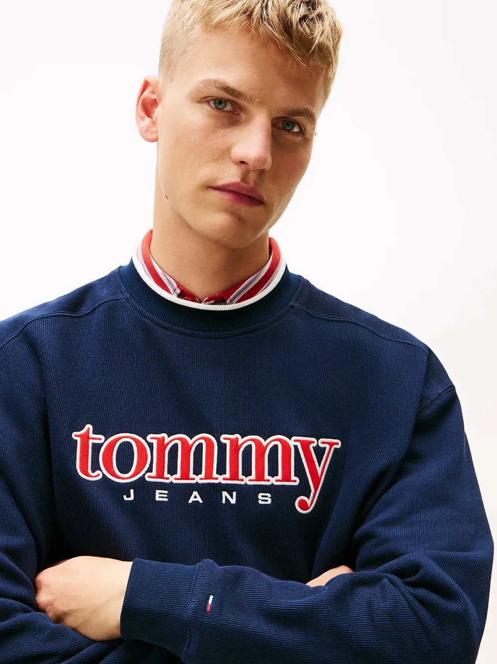 Tommy Jeans Collegepaidat|Kaikki Paidat>miesten collegepaita TJM 90S TEXTURE GRAPHIC CREW,