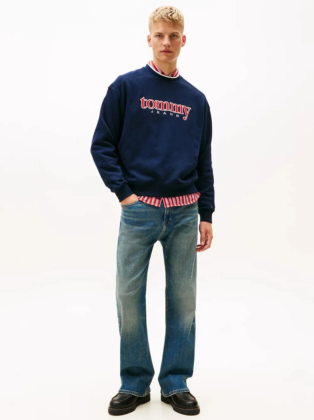 Tommy Jeans Collegepaidat|Kaikki Paidat>miesten collegepaita TJM 90S TEXTURE GRAPHIC CREW,
