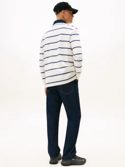 Tommy Jeans Pikeepaidat|Kaikki Paidat>miesten paita TJM RLX WOVEN LABEL RUGBY,