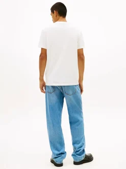 Tommy Jeans T-Paidat>miesten t-paita TJM REG SIGNATURE STRIPE T EXT,