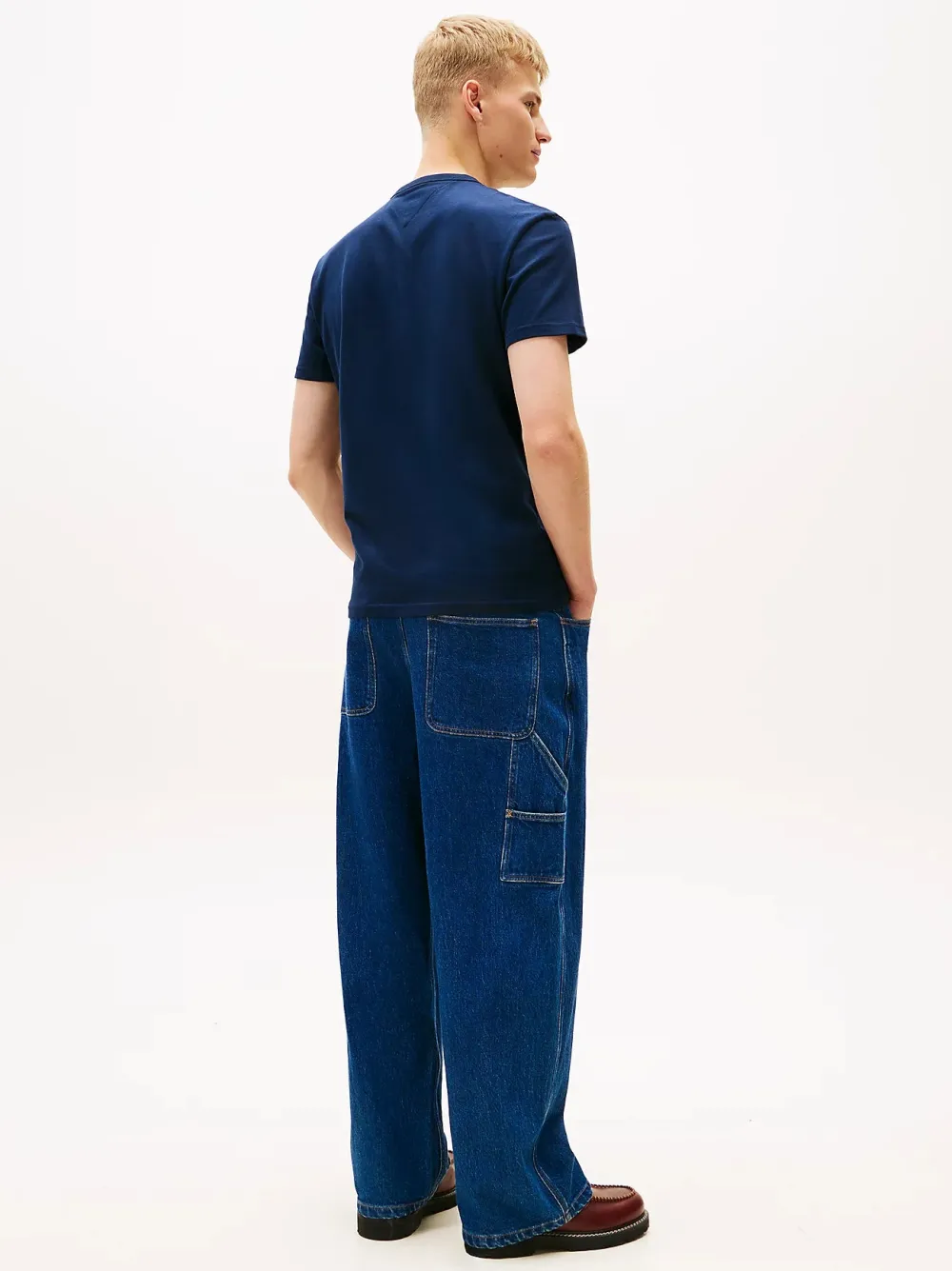 Tommy Jeans T-Paidat|Kaikki Paidat>miesten T-paita TJM REG APPLIQ GRAPHIC SS T EXT,