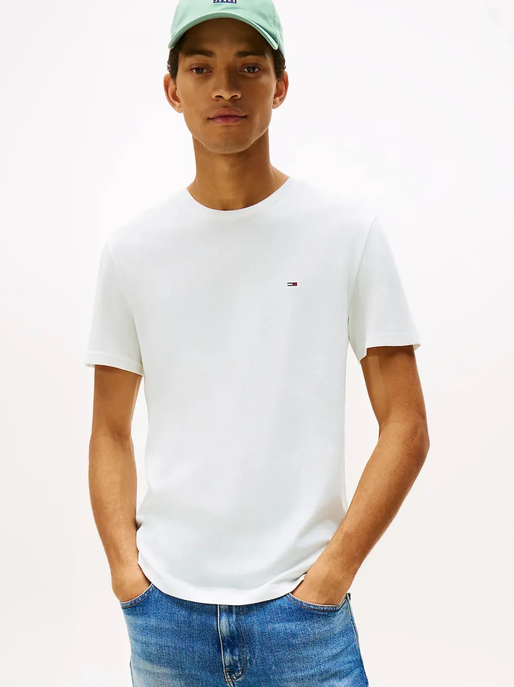 Tommy Jeans T-Paidat|Kaikki Paidat>miesten t-paita K TJM XSLIM Tee Ext,