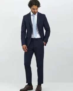 Turo Suorat Housut|Kaikki Housut Ja Farkut>Tailor, Miesten Suorat Housut, Hilton Athlete Sininen