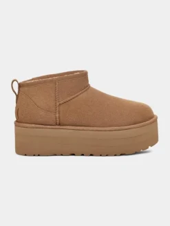 UGG Maiharit, Nilkkurit Ja Saappaat|Kaikki Kengät>Naisten Kengät, W CLASSIC ULTRA MINI PLATFORM