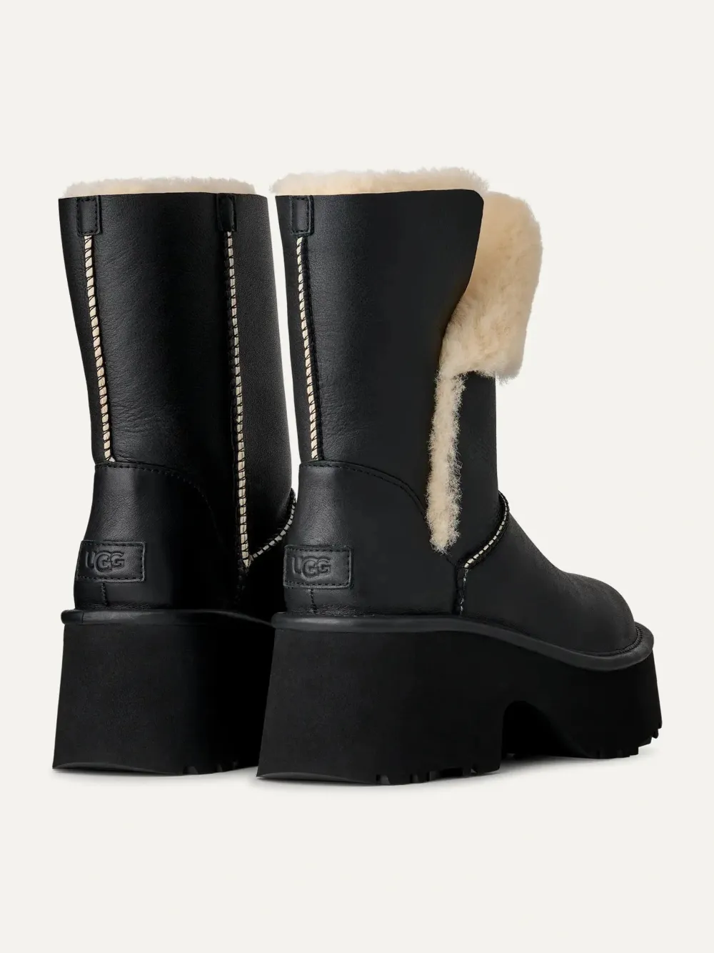 UGG Maiharit, Nilkkurit Ja Saappaat|Kaikki Kengät>naisten saappaat, W NEW HEIGHTS CUFF LTHR