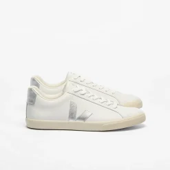 Veja Kaikki Kengät|Tennarit Ja Lenkkarit>naisten tennarit Esplar Logo Sneaker Extra White Silver,
