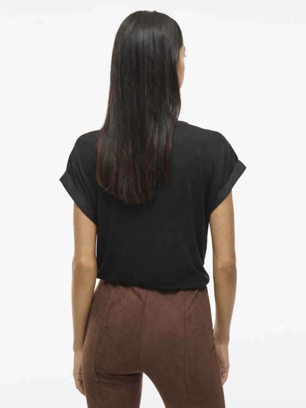 Vila T-Paidat|Kaikki Paidat>lyhythihainen toppi, VIELLETTE S/S SATIN TOP