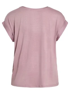 Vila T-Paidat|Kaikki Paidat>lyhythihainen toppi, VIELLETTE S/S SATIN TOP