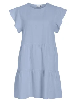 Vila Mekot|Kaikki Mekot Ja Hameet>naisten mekko, VISUMMER LIN C/S DRESS