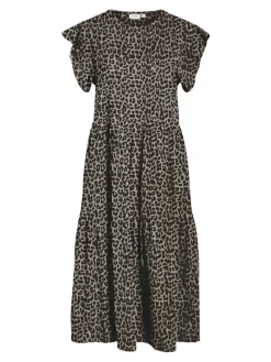 Vila Mekot|Kaikki Mekot Ja Hameet>naisten mekko, VISYBIL SUMMER AOP S/S MIDI DRESS