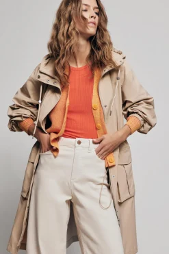 Vila Talvitakit|Parkatakit>pitkä parkatakki, VISILIANA LONG PARKA JACKET