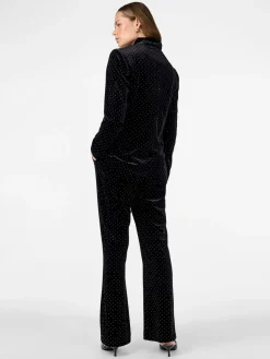 Y.A.S Bleiserit|Kevättakit>Naisten Bleiseri, YASHELLA LS VELOUR BLAZER