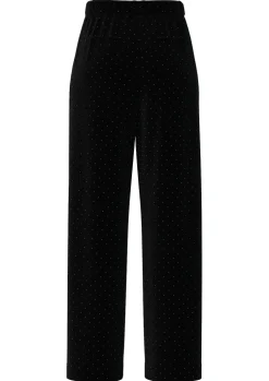 Y.A.S Suorat Housut Ja Kangashousut|Kaikki Housut Ja Farkut>naisten housut, YASHELLA HW VELOUR ELASTIC PANT