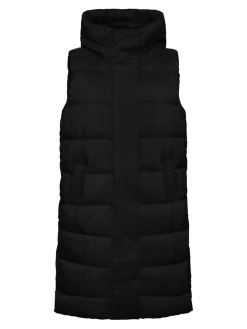 Y.A.S Talvitakit|Kevättakit>naisten liivi K-YASLIRO PADDED VEST, musta
