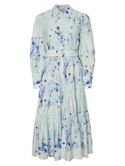 Y.A.S Mekot|Kaikki Mekot Ja Hameet>naisten mekko, YASBILLA LS LONG DRESS - SHOW