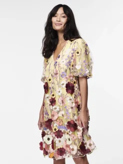 Y.A.S Mekot|Kaikki Mekot Ja Hameet>naisten mekko, YASFLOWERING SS DRESS NEW