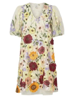 Y.A.S Mekot|Kaikki Mekot Ja Hameet>naisten mekko, YASFLOWERING SS DRESS NEW