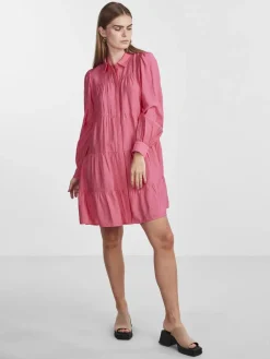 Y.A.S Mekot|Kaikki Mekot Ja Hameet>Naisten Mekko, YASPALA LS SHIRT DRESS